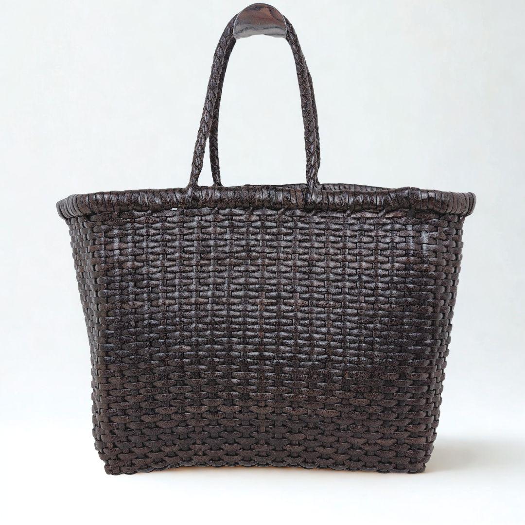 極美品✨ドラゴンディフュージョン かご トートバッグ バッファローカーフレザー