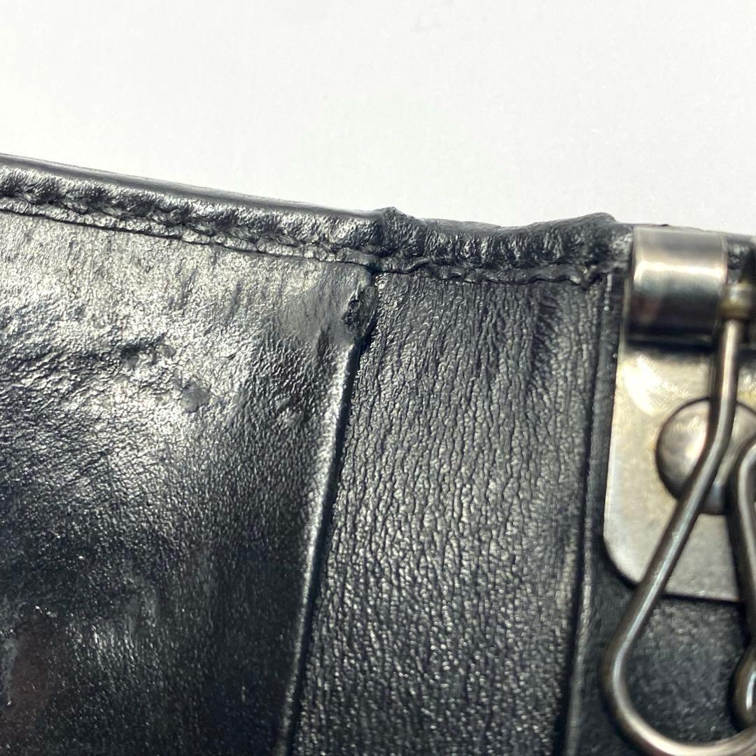 GUCCI キーケース　黒　レザー　キャンパス　美品　レディース　メンズ　グッチ