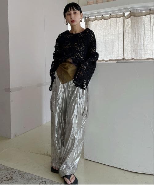 新品　Ameri MEDI 2WAY SUSPENDER WIDE PANTS