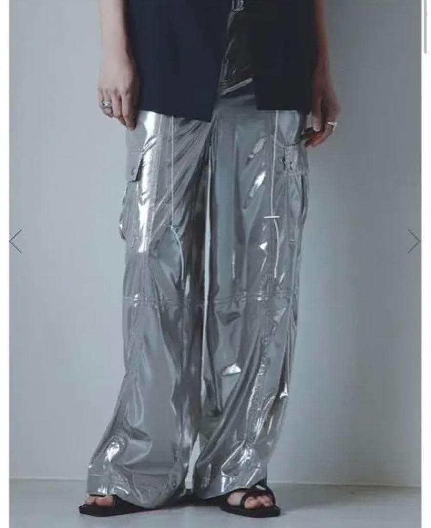 新品　Ameri MEDI 2WAY SUSPENDER WIDE PANTS