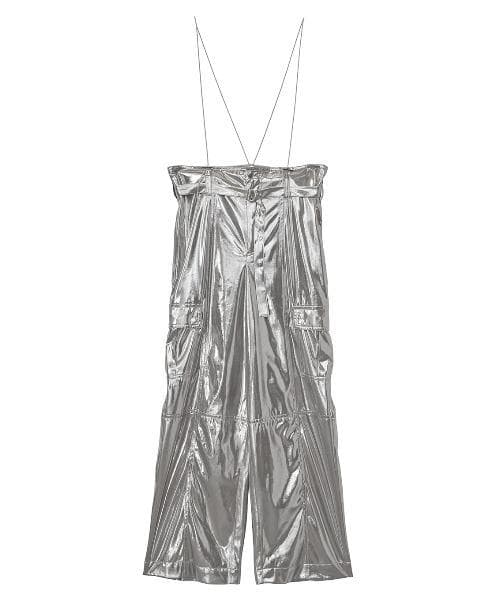 新品　Ameri MEDI 2WAY SUSPENDER WIDE PANTS