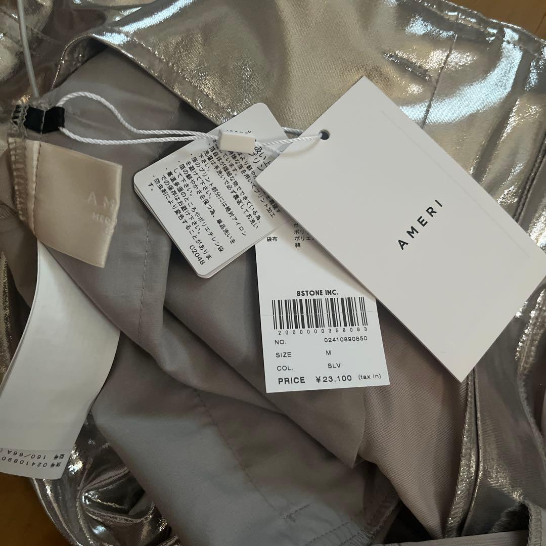 新品　Ameri MEDI 2WAY SUSPENDER WIDE PANTS