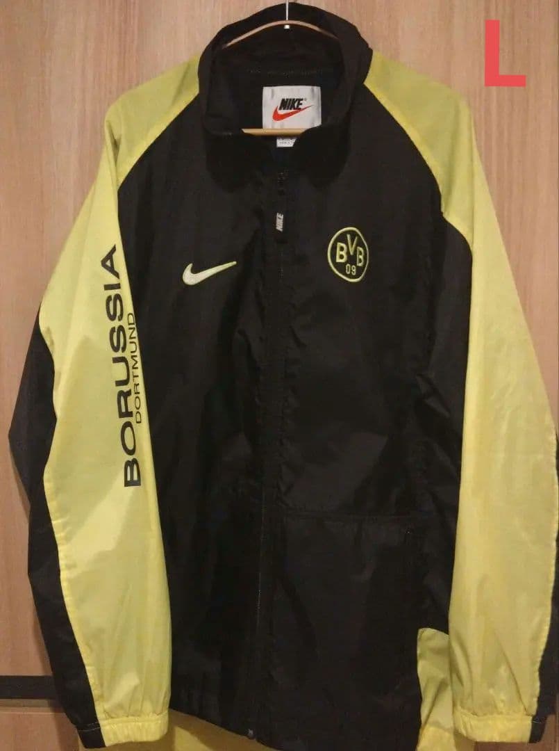 90s Nike Borussia Dortmund ウィンドブレーカー