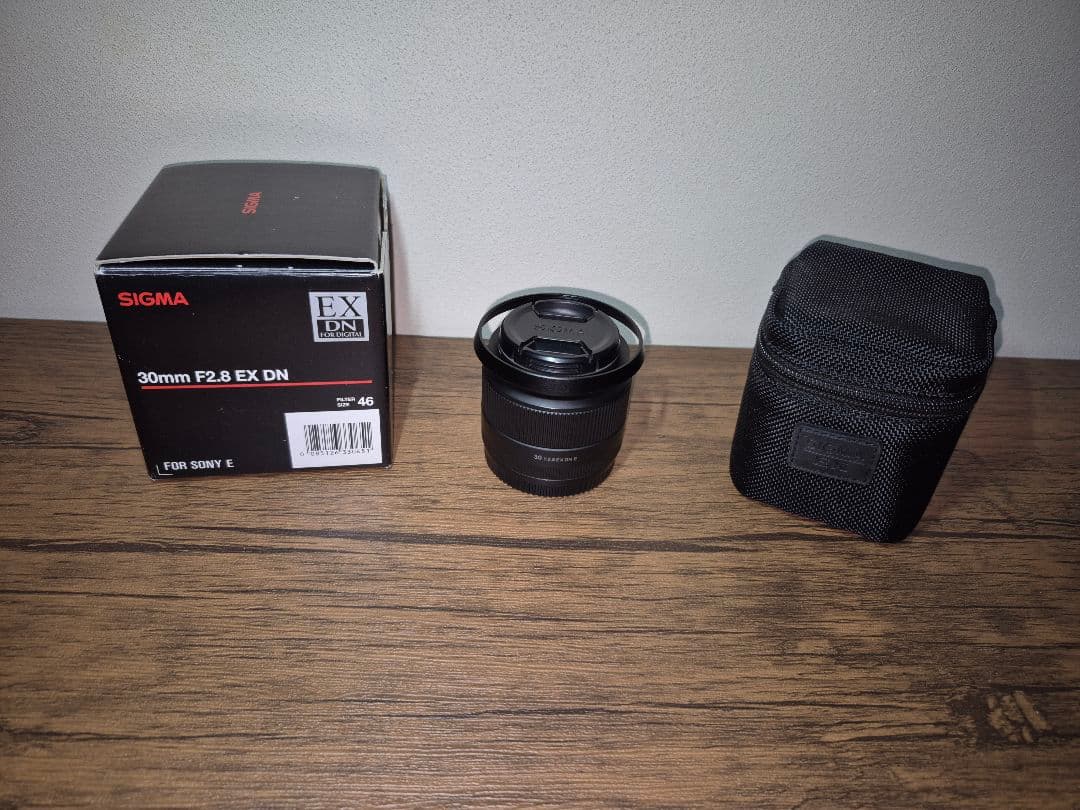 最終値下げ!! SIGMA 30mm F2.8 EX DN SONY Eマウント