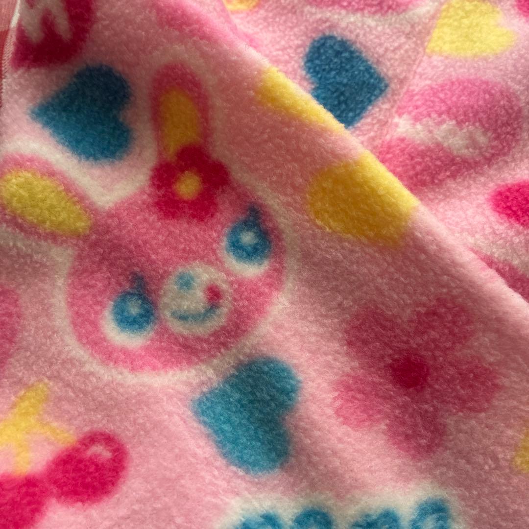 メゾピアノ❣️ミミ、ポポ2wayフリースジャケットジャンパー❣️140cm ピンク❣️