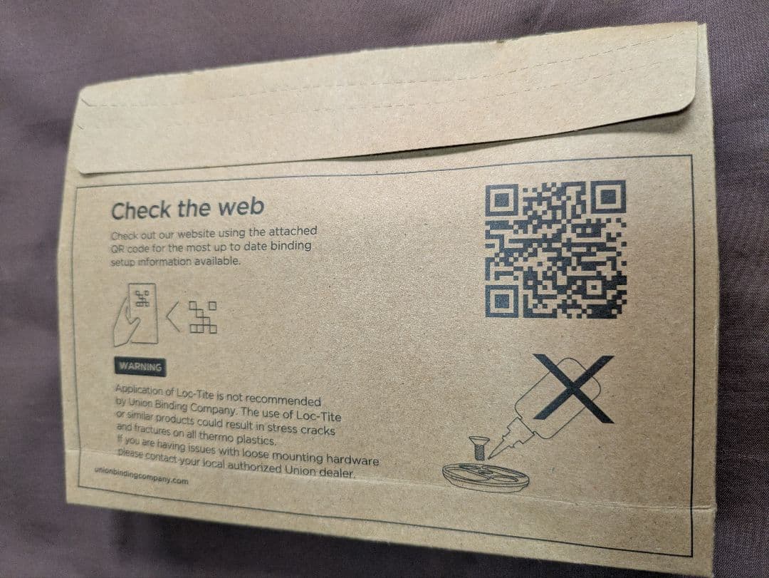 p*o様 UNION BINDING COMPANY 足置き Lサイズ