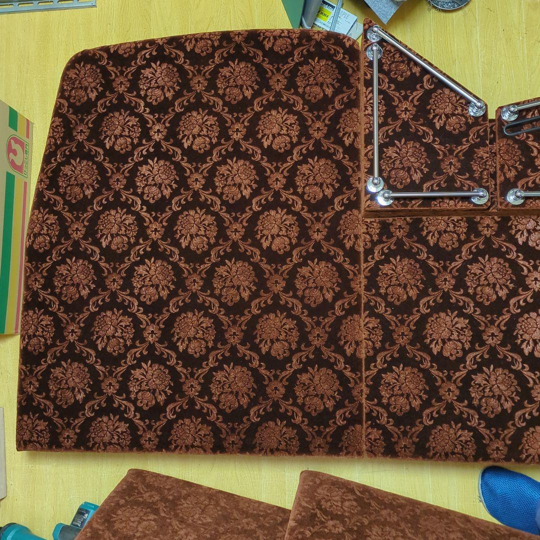 【gp_888】①コンソール特殊、助手席フラット【ローレルブラウン】