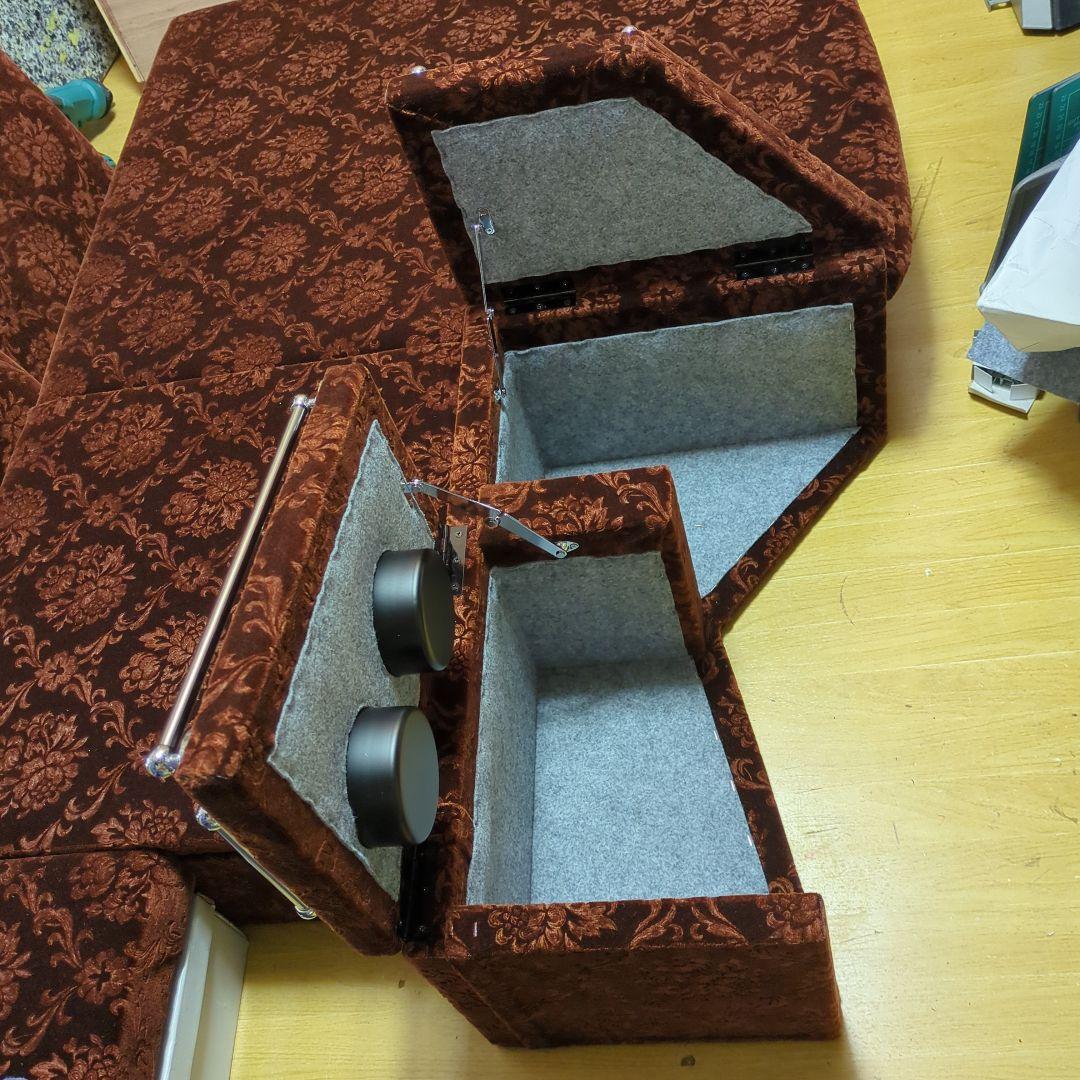 【gp_888】①コンソール特殊、助手席フラット【ローレルブラウン】