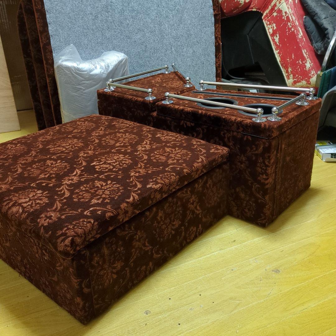 【gp_888】①コンソール特殊、助手席フラット【ローレルブラウン】