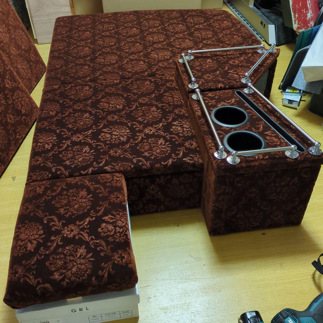 【gp_888】①コンソール特殊、助手席フラット【ローレルブラウン】