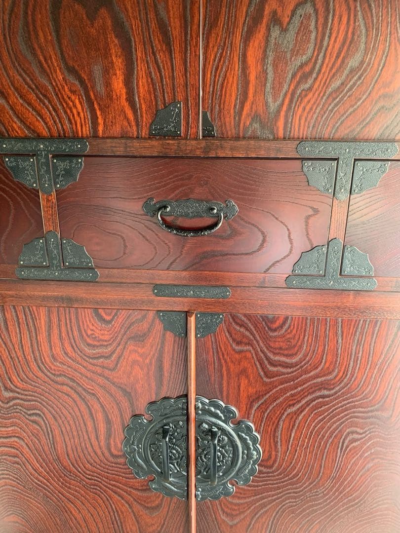 民芸家具和 民芸筆和たんす120cm幅 筑後民芸 120和タンス」国産 大阪配送