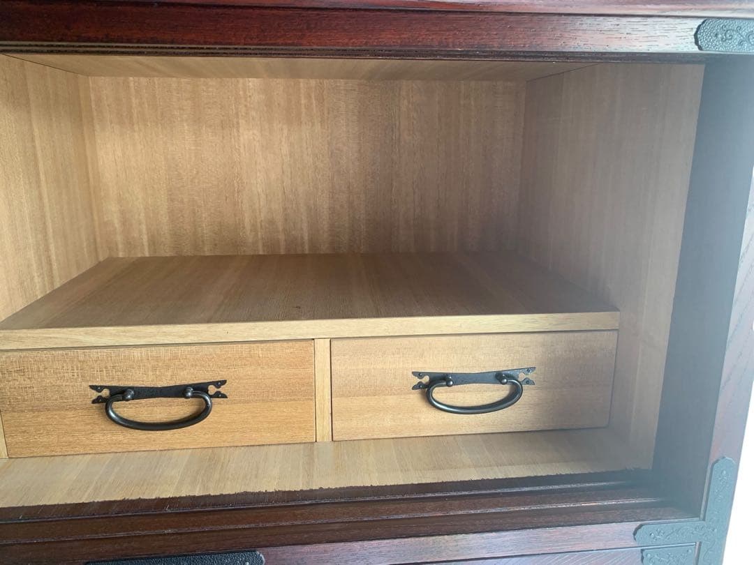 民芸家具和 民芸筆和たんす120cm幅 筑後民芸 120和タンス」国産 大阪配送