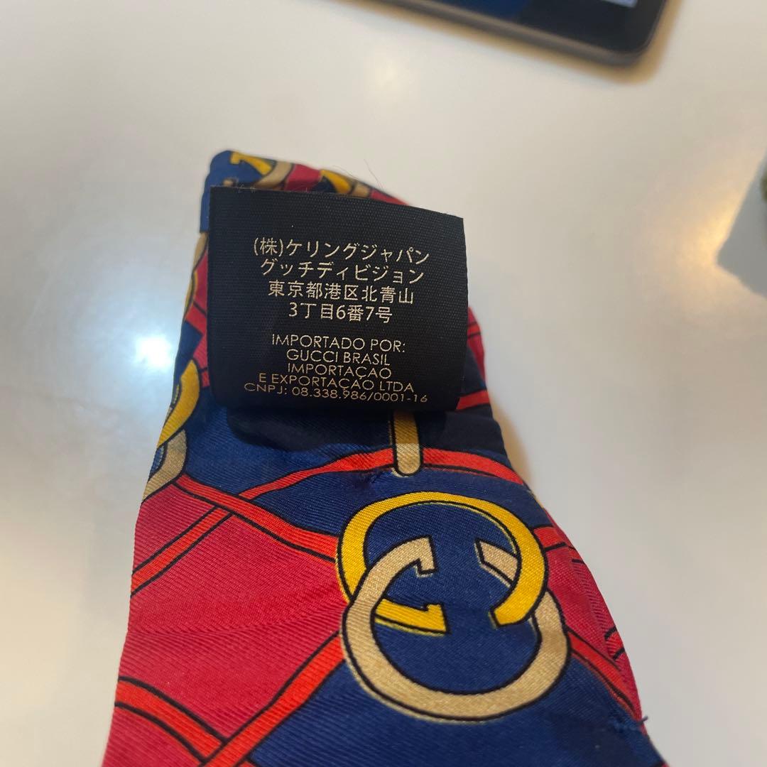 【GUCCI 】シルク ヘアバンド ロゴパターン！