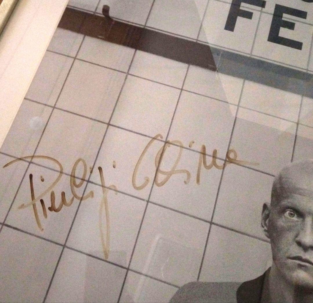 FIFA認定証付　コッリーナ　直筆サイン入り特大ポスター91cm特注額　最終価格