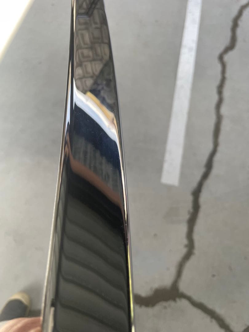 デリカd5 リアメッキガーニッシュ純正パーツ三菱