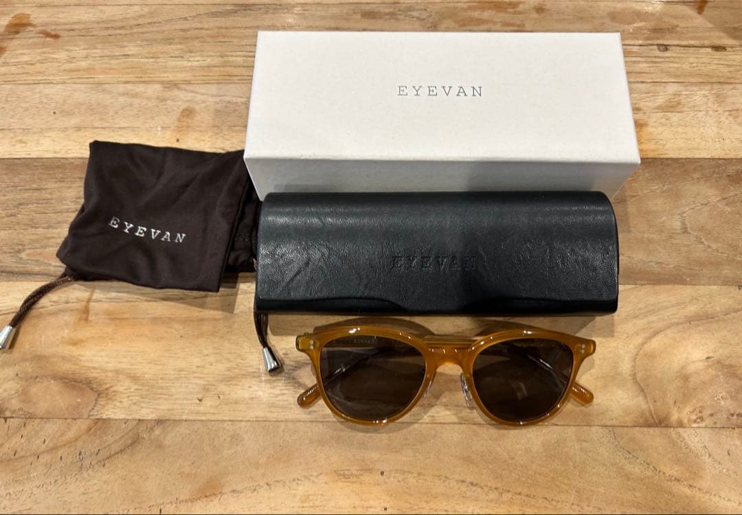 eyevanアイヴァンWEBER偏光レンズ　サングラスeyevan7285