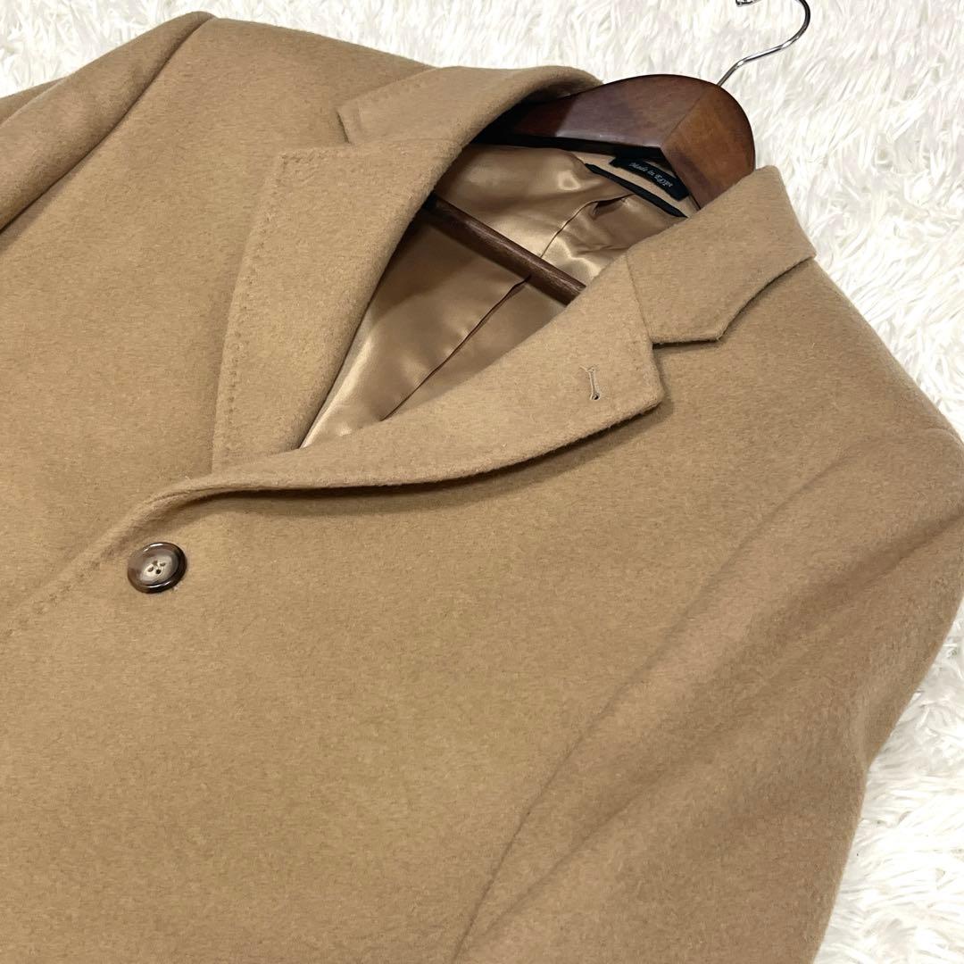 美品✨ラルフローレン カシミヤ混キャメル チェスターコート サイズL