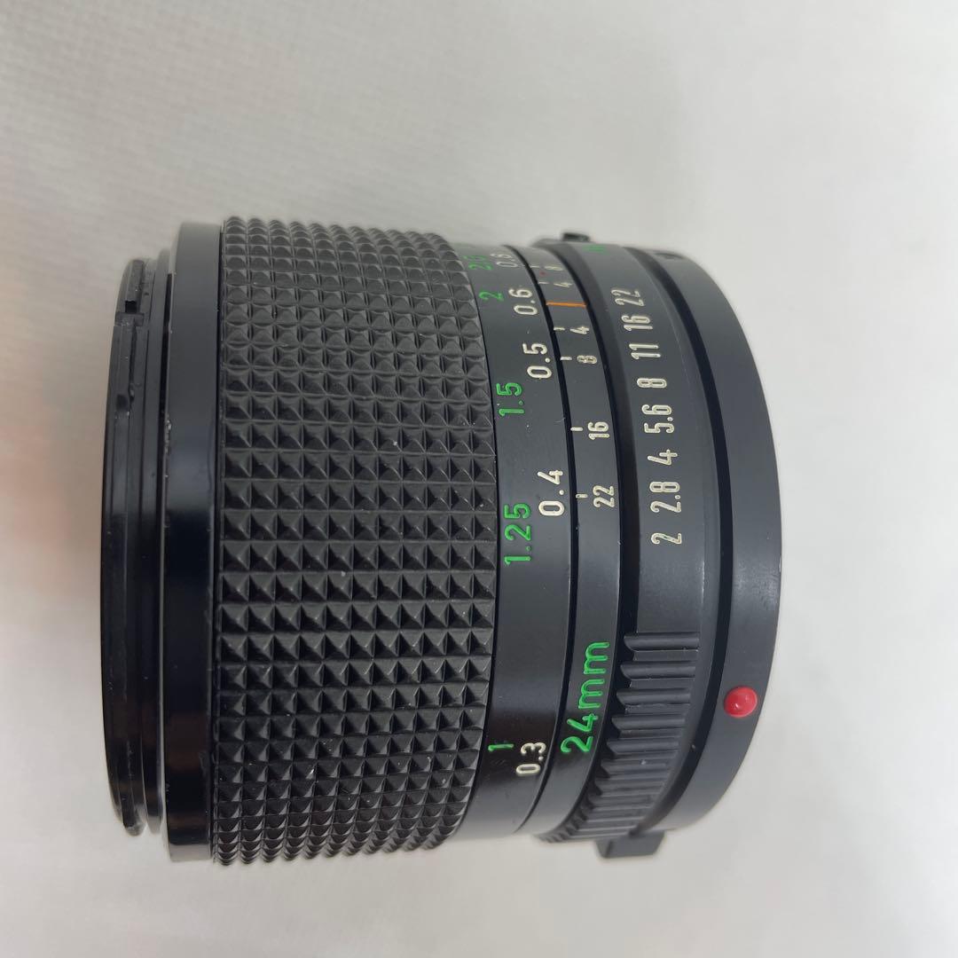 Canon FD 24mm f/2 レンズ