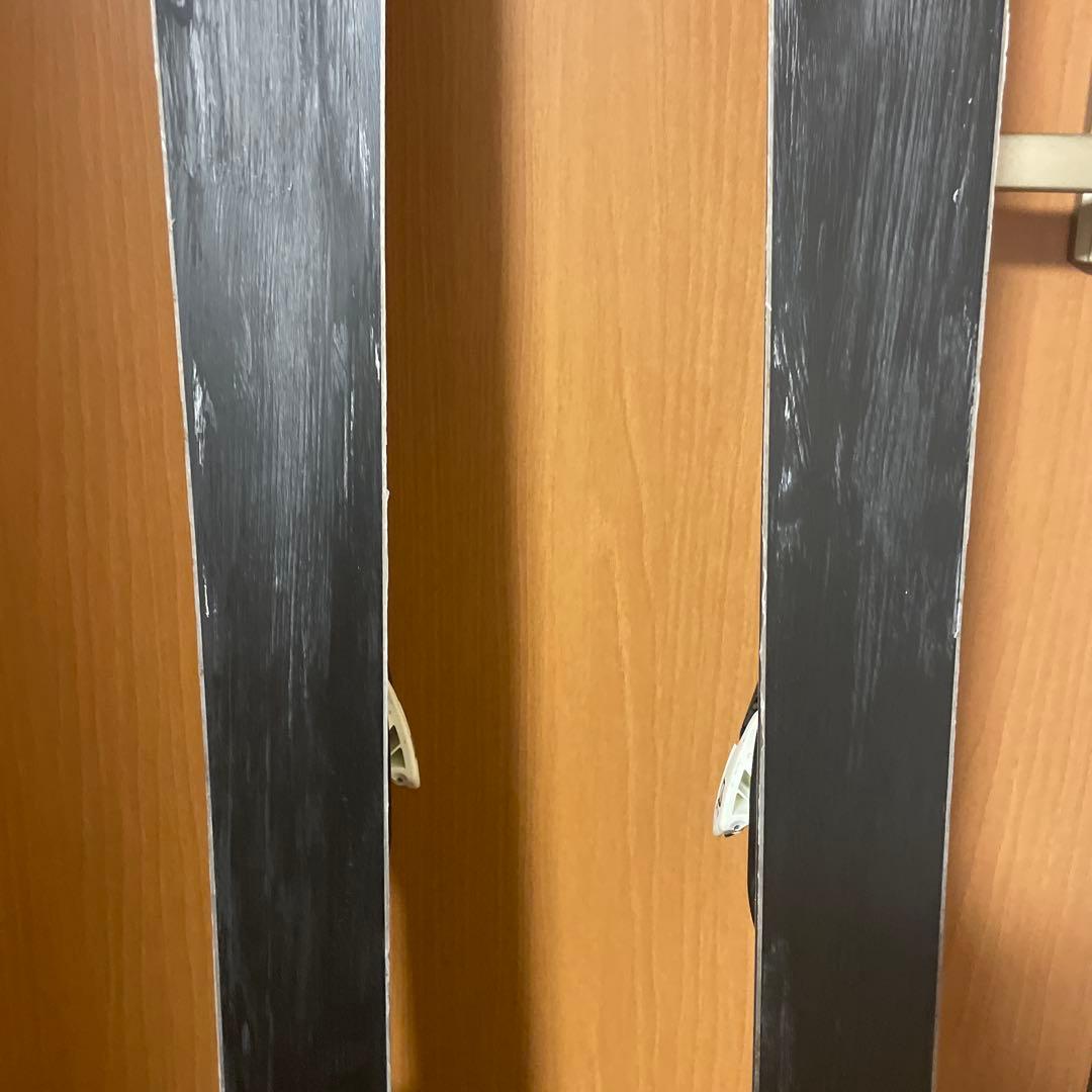 SALOMON GS スキー 板 138cm青色 バインディング付き