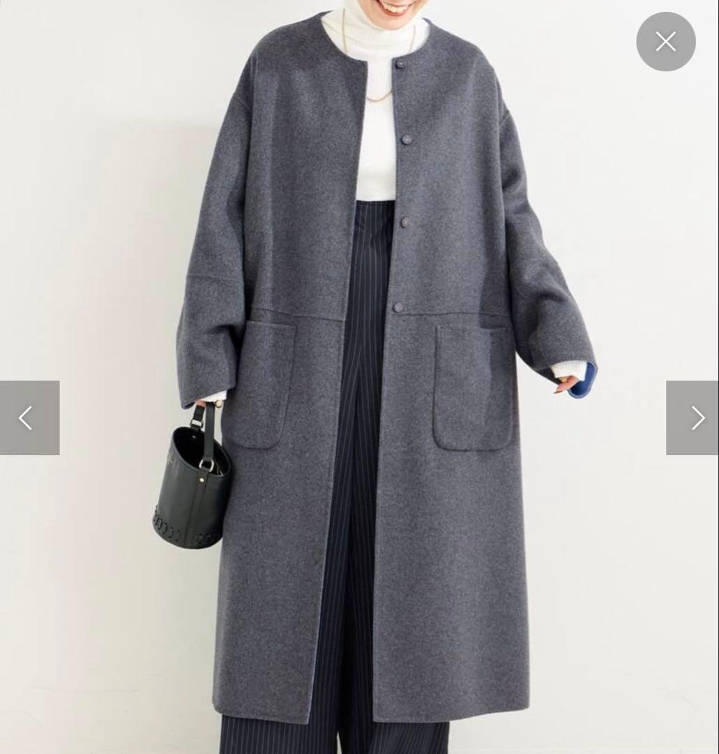 B.C. STOCK リバーシブルコート　グレー