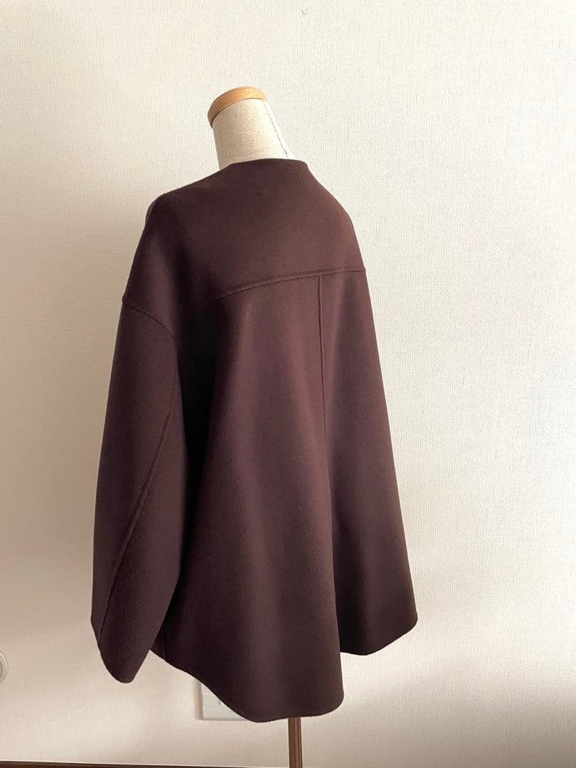 FRAMeWORK ハミルトンリバークルーネックコート