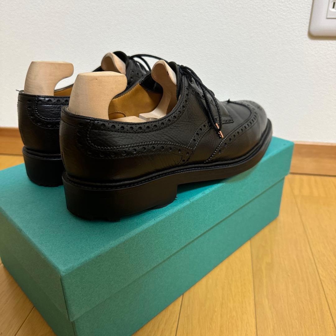 EDWARD GREEN ブラックユタカーフ　BORROWDALE