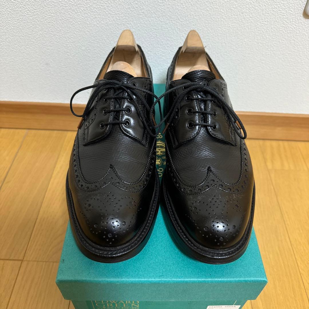 EDWARD GREEN ブラックユタカーフ　BORROWDALE