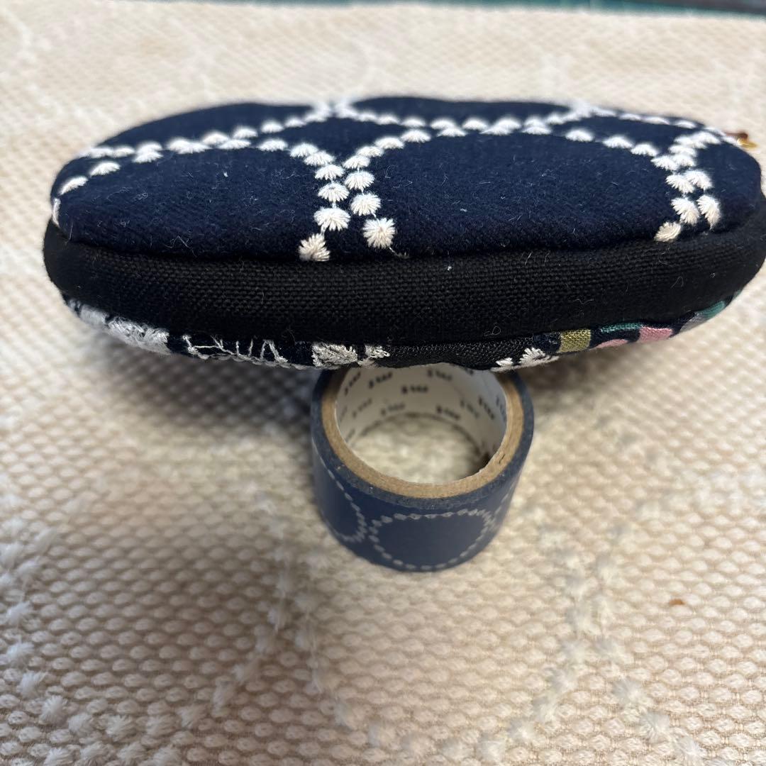 ☆ミナペルホネン ハンドメイド ミニポーチ ♡フェリーチェ ブラック系他3点