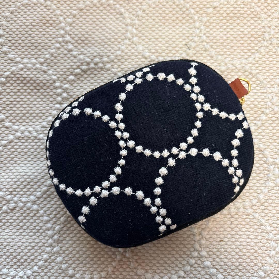 ☆ミナペルホネン ハンドメイド ミニポーチ ♡フェリーチェ ブラック系他3点