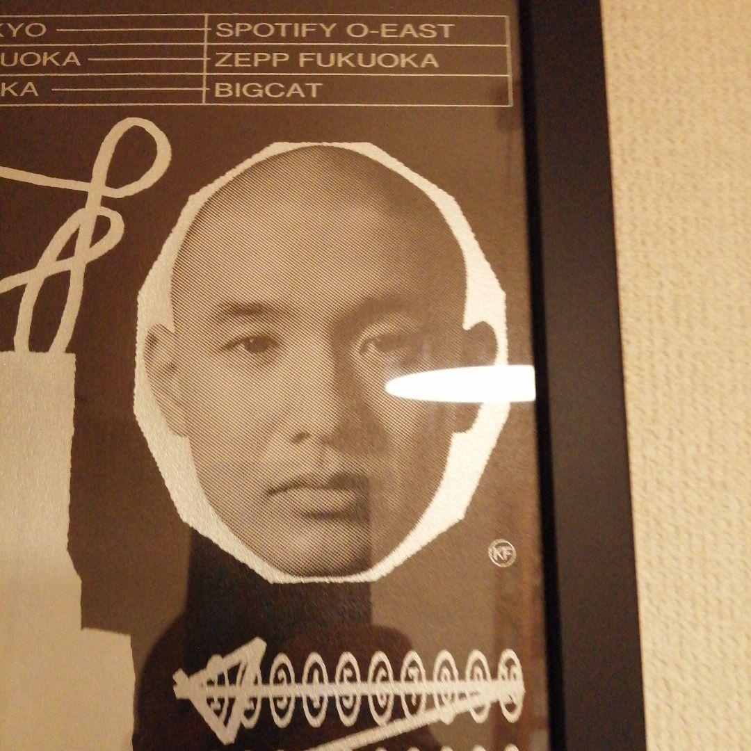 人気急上昇！Aマッソ　KID FRESINO　LIVE　ポスター　額装済み