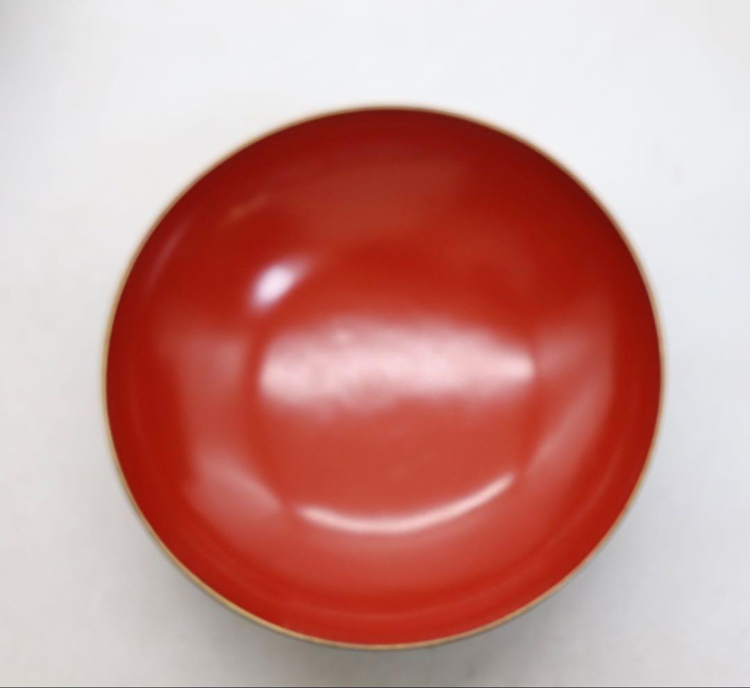 寛政11年　輪島塗　蒔絵紅葉紋お椀10個　木製　古民具　送料込み260131