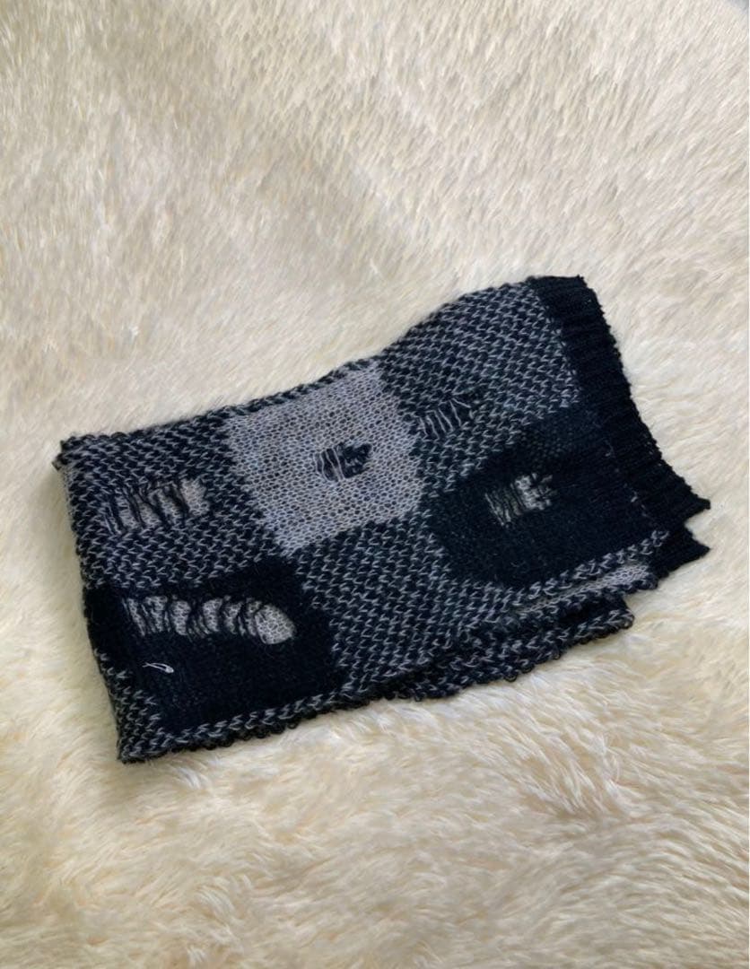 OUR LEGACY PAST SCARF GINGHAM ポーカーズ　マフラー