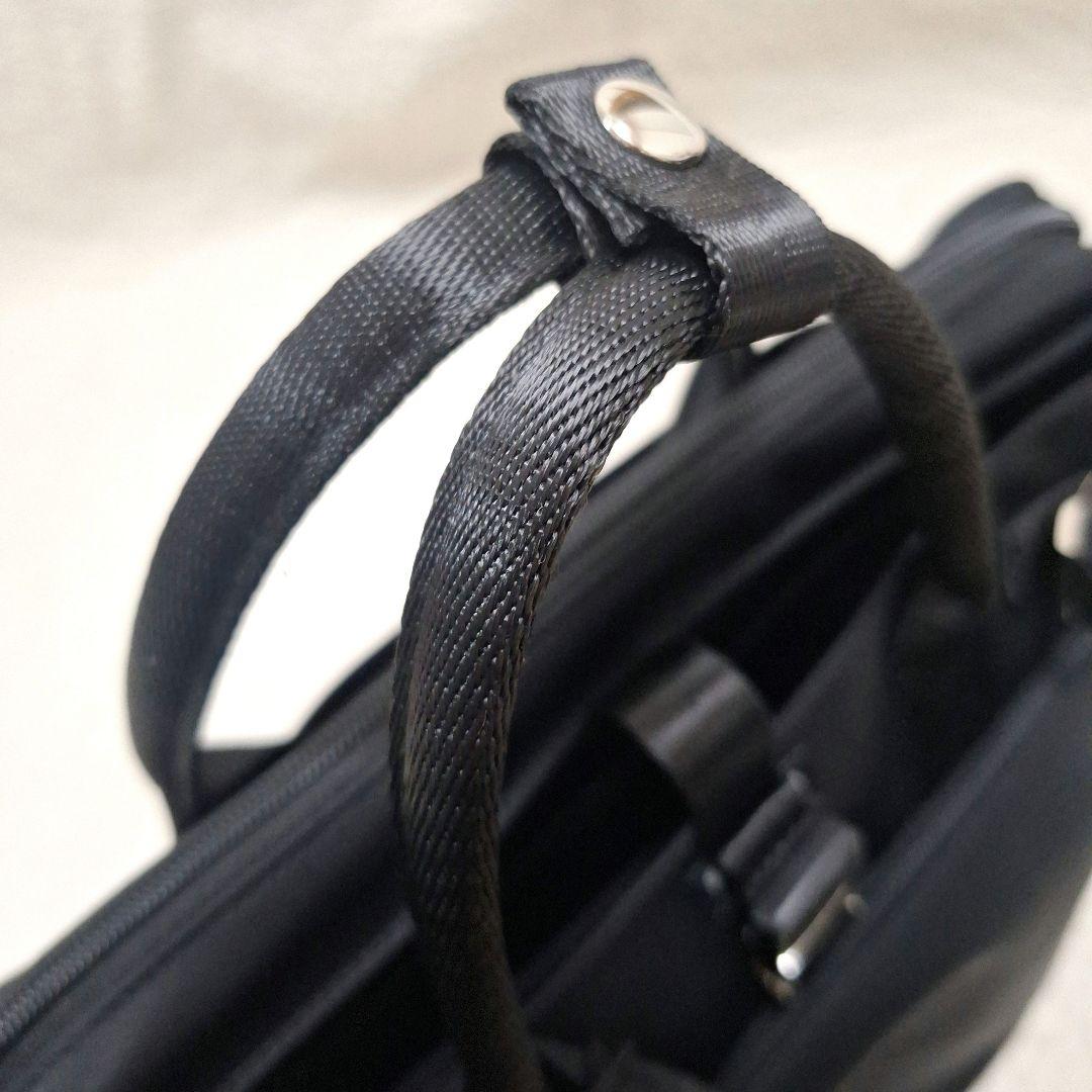 【美品】セレーンエーテル　ビジネスバッグ　3way ブラック✕シルバー金具　パリ