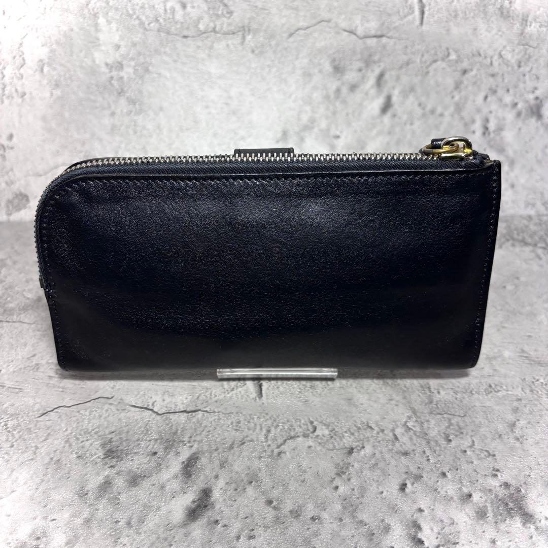 【Reee！】イルビゾンテ ロングウォレット 長財布 ブラック 黒