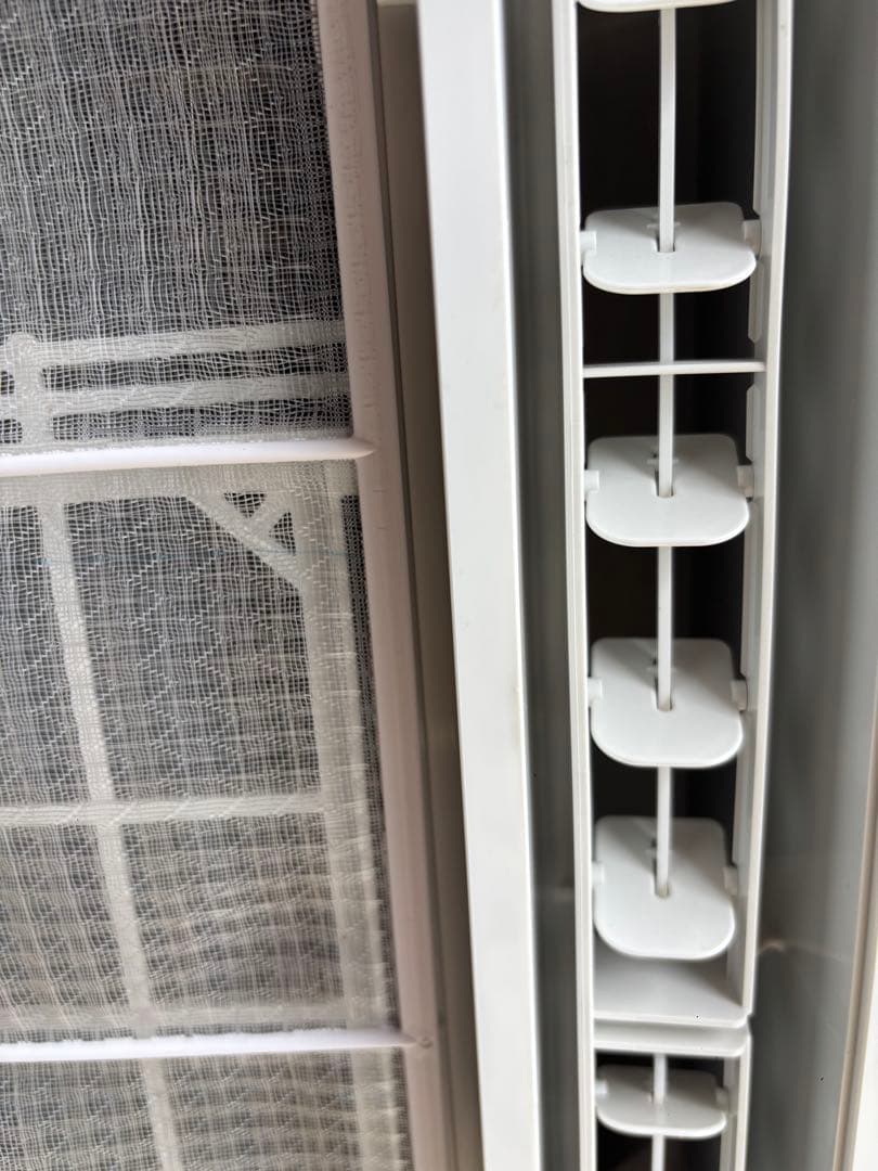 【美品】2024年製　コロナウィンドウエアコン CW-1624R 窓枠なし