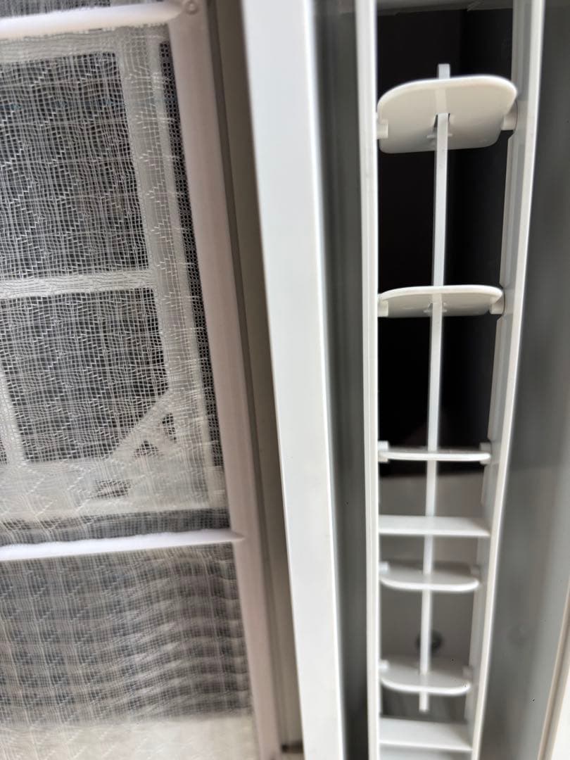 【美品】2024年製　コロナウィンドウエアコン CW-1624R 窓枠なし