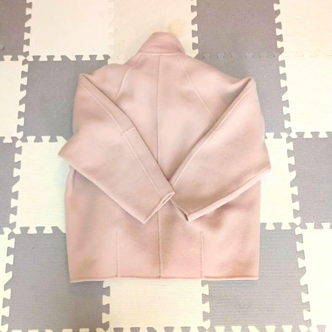ひ*で様 Stola.ショートリバーコート ピンク 36サイズ