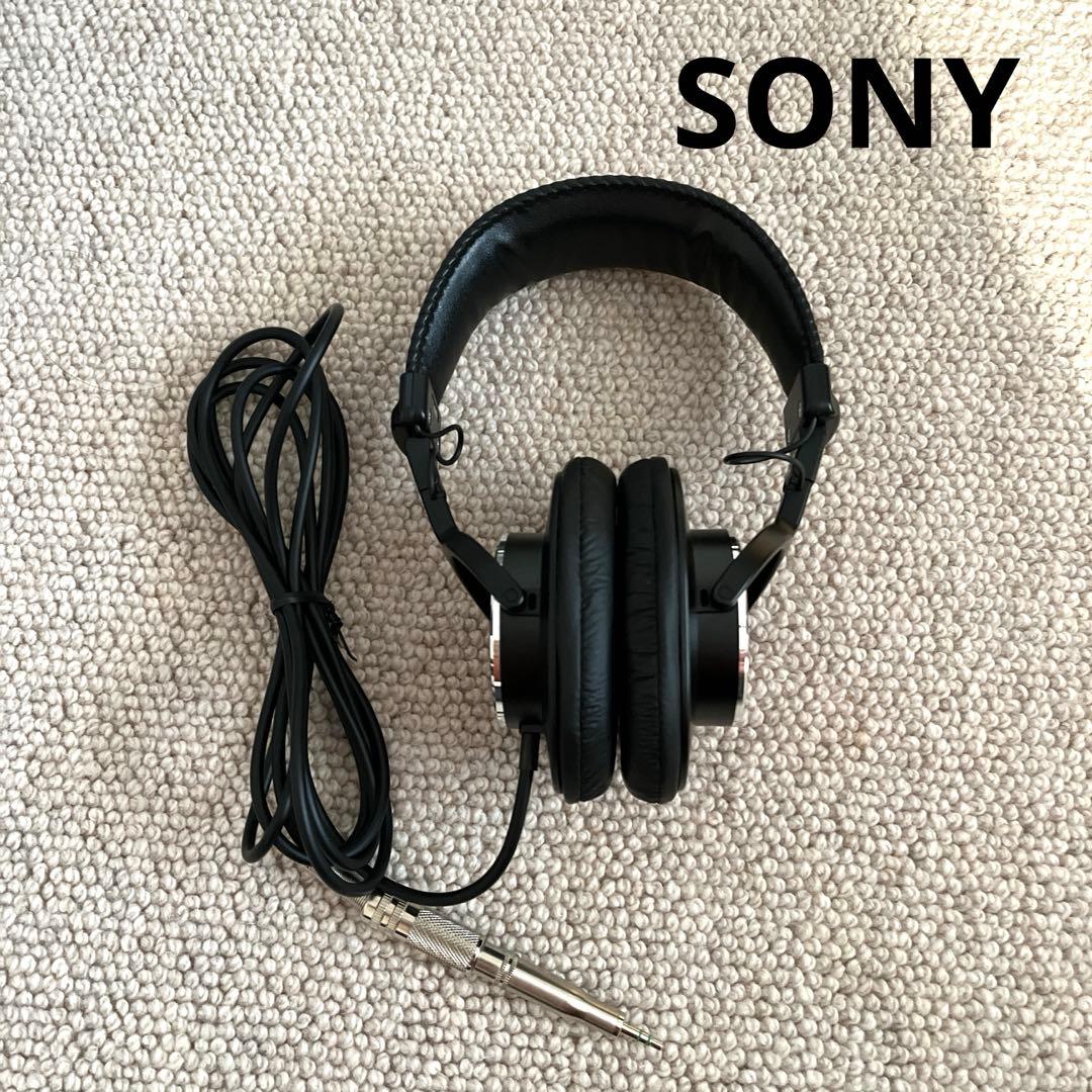 【動作OK】SONY ダイナミックステレオ　ヘッドフォン　MDR-CD900ST
