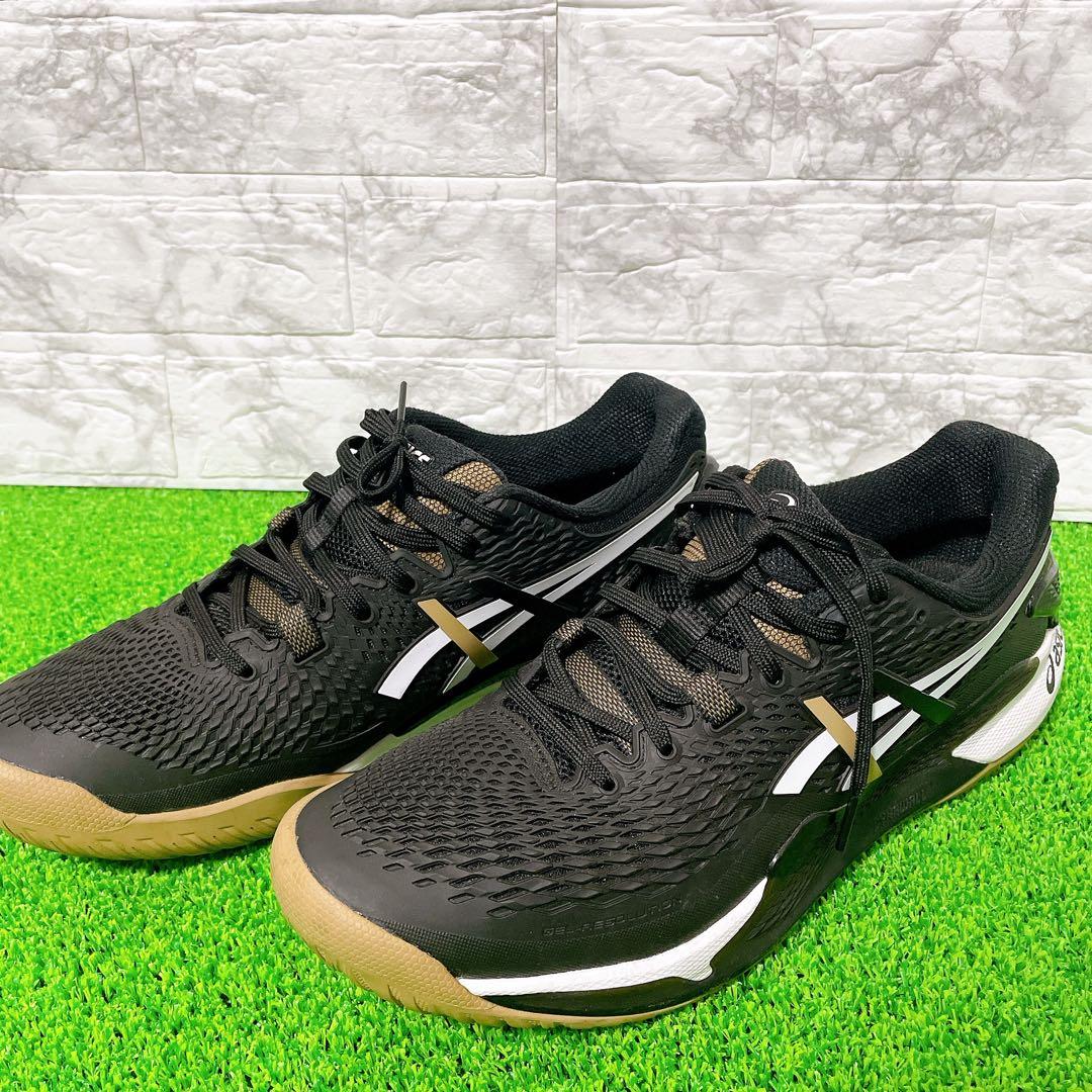 ASICS BOSS コラボ GEL-RESOLUTION 9 オールコート