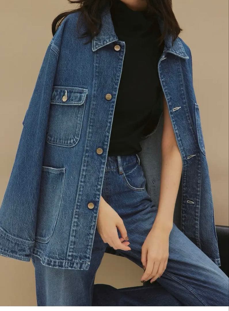 RED CARD×FRAY I.Dコラボ チョアコート ブラック