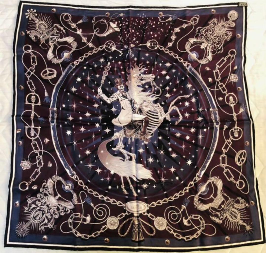 エルメス・メンズカレ70のスカーフ