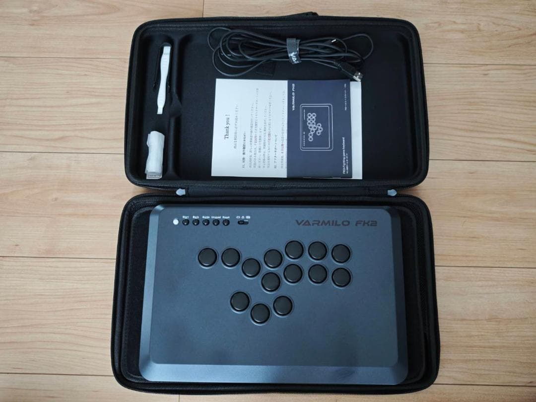 VARMILO FK2 ラピッドトリガー搭載レバーレスアーケードコントローラー