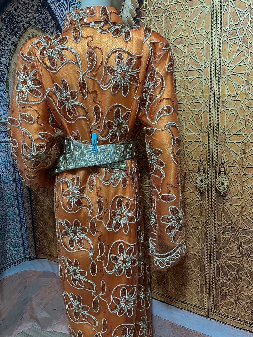 モロッコカフタン値下げしました。