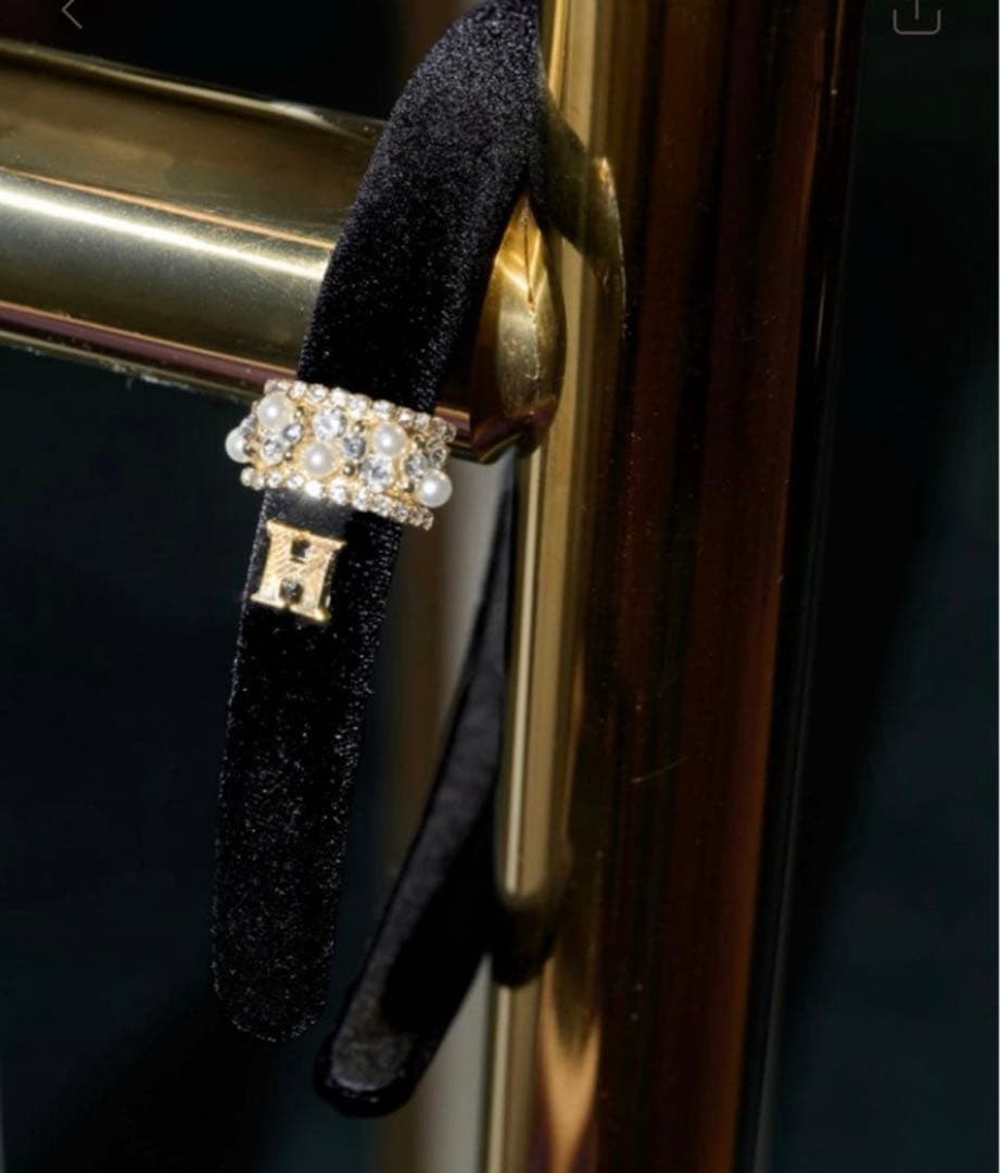 Crystal Charm Headband herlipto カチューシャ