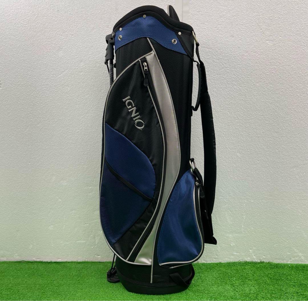 イグニオ IGNIO ゴルフバッグ 9インチ 中古品 男性用