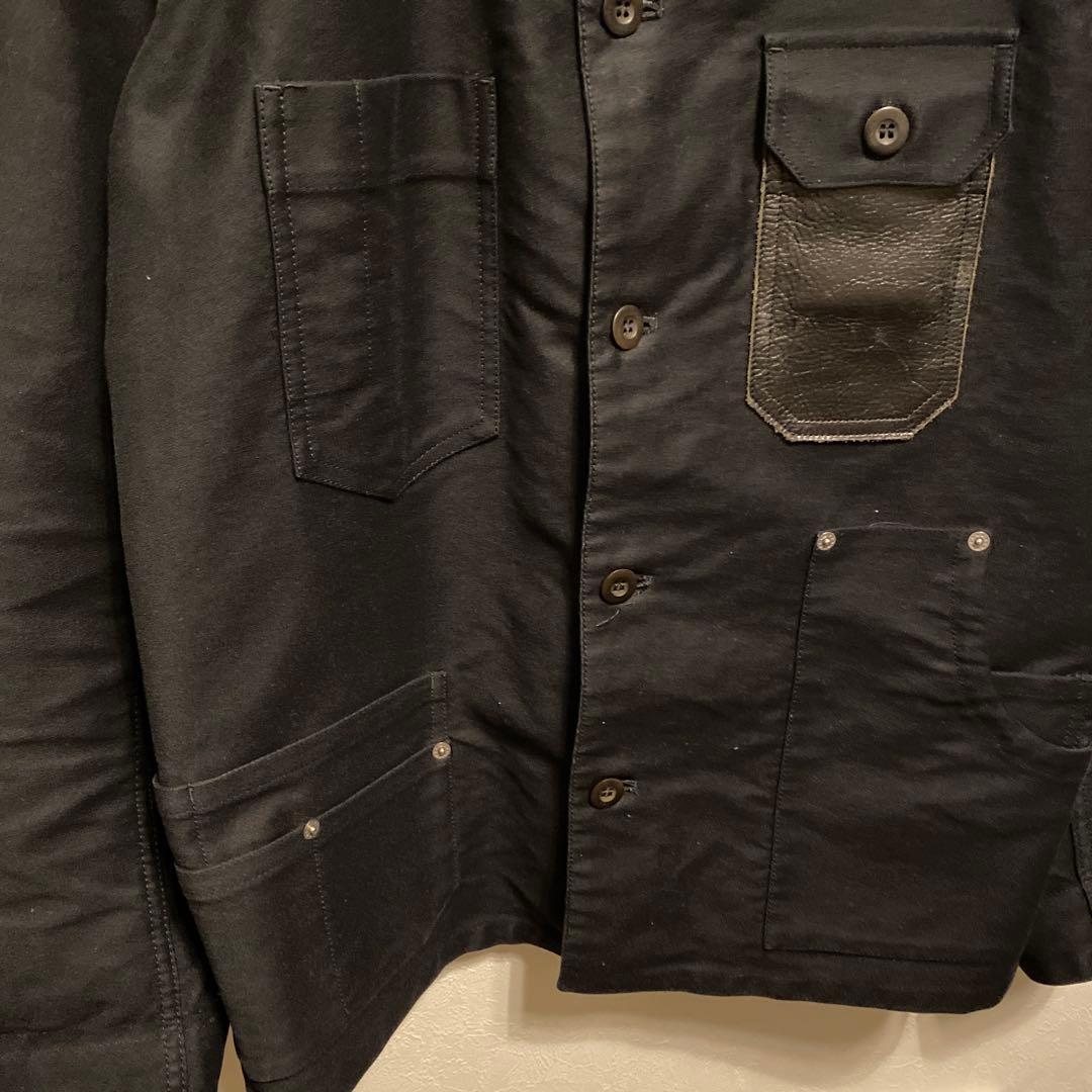 ジュンヤワタナベ　モールスキンワークカバーオール