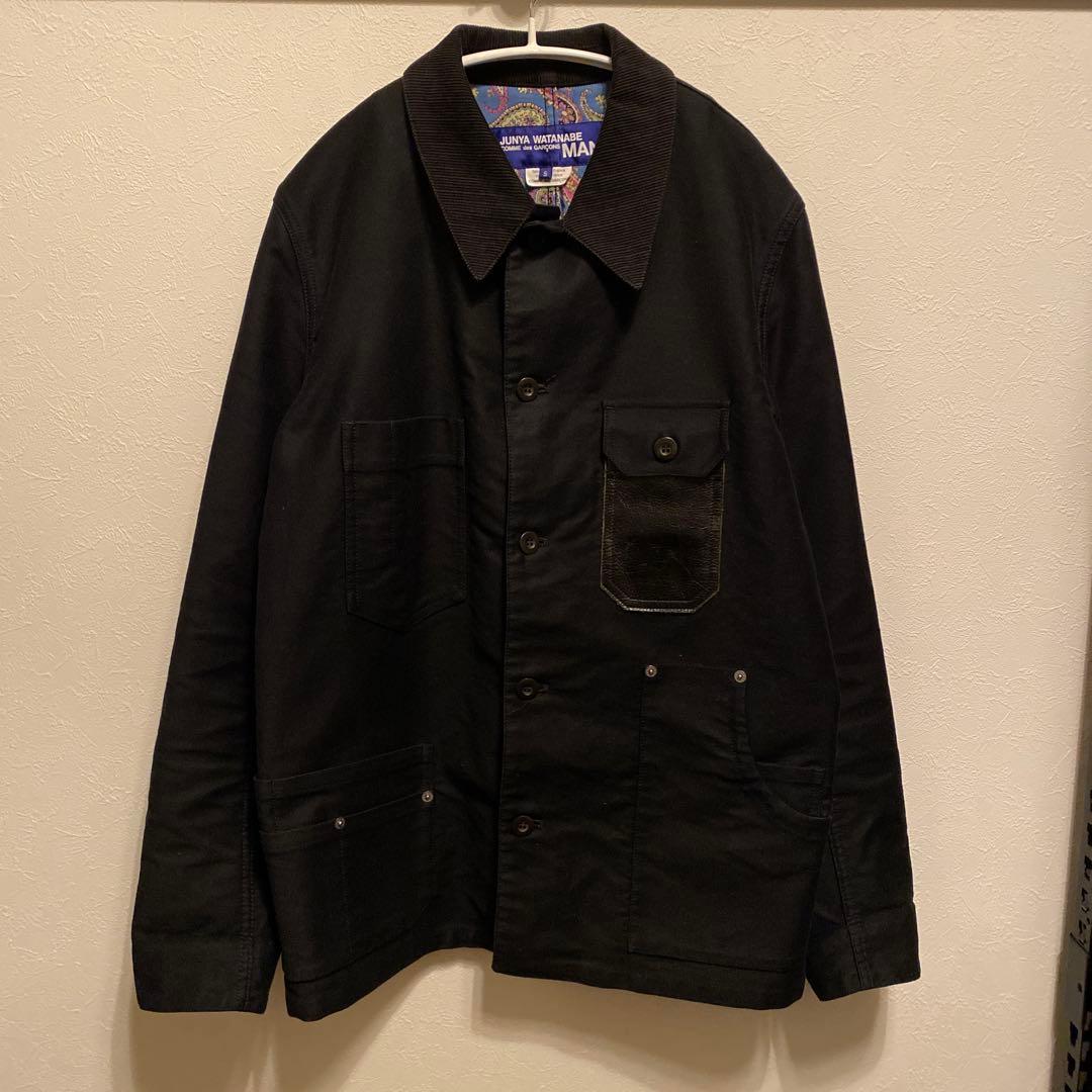 ジュンヤワタナベ　モールスキンワークカバーオール