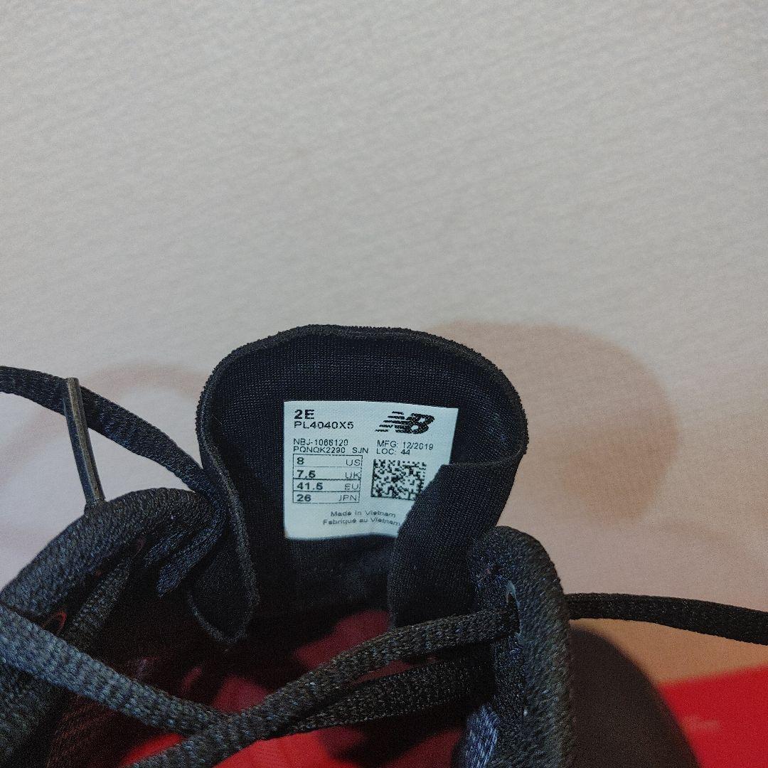 ニューバランス　野球　スパイク ポイント　26.0センチ　ブラック 高校野球対応