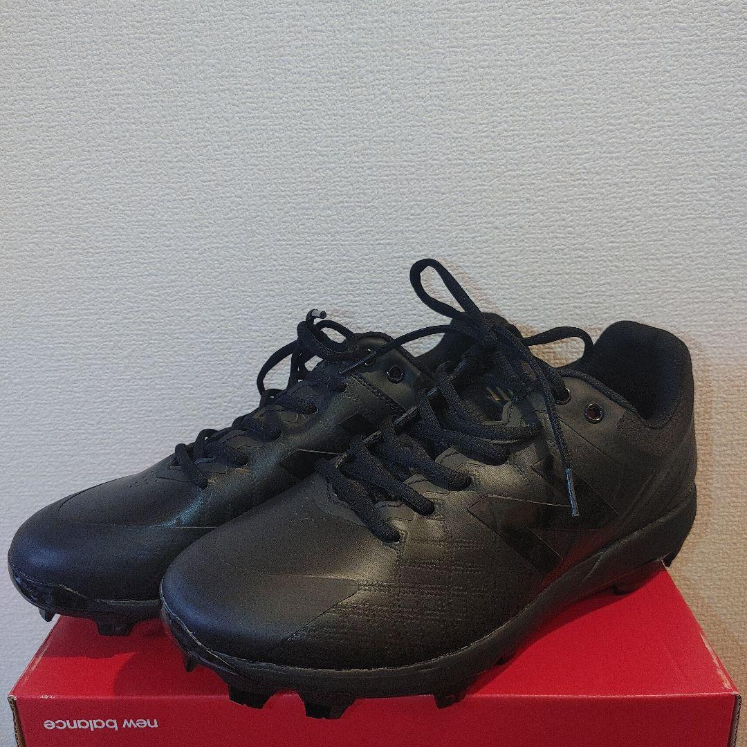 ニューバランス　野球　スパイク ポイント　26.0センチ　ブラック 高校野球対応