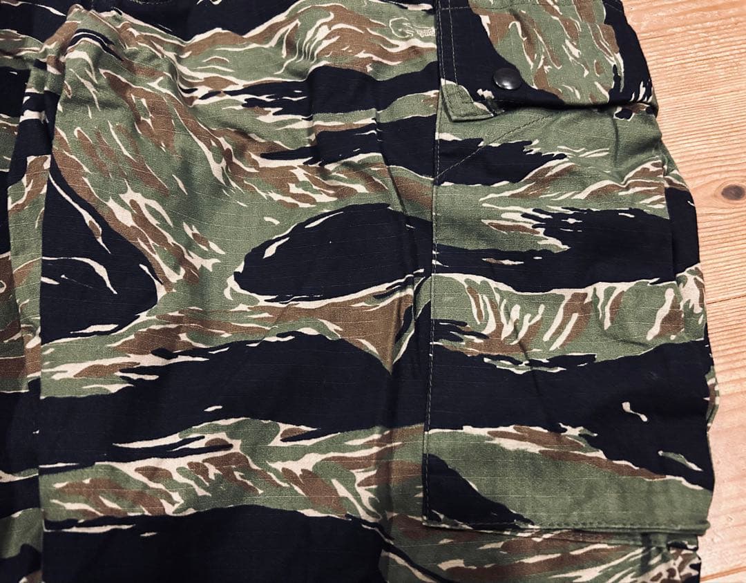 ミリタリー 古着 00s CORONA コロナ 迷彩 カーゴパンツ XL 美品